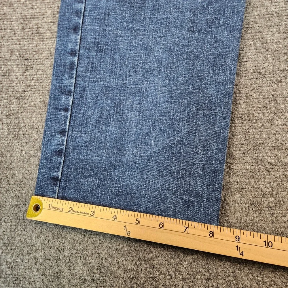 Silver Jeans Co Eddie Relaxed Fit Straight Leg Jeans Mens W42 L34 Blue Denim